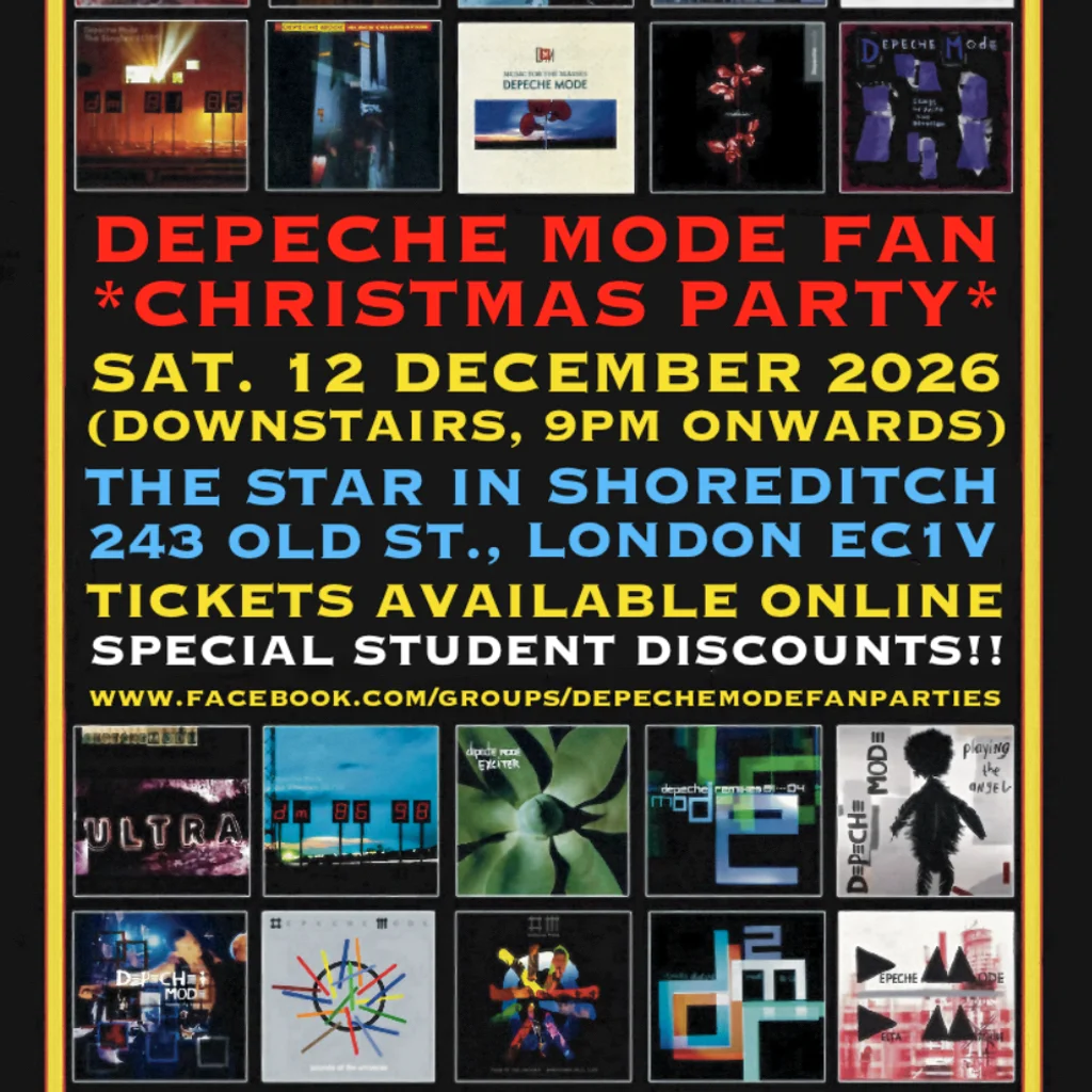 Depeche Mode / Mute Records Fan Christmas Party