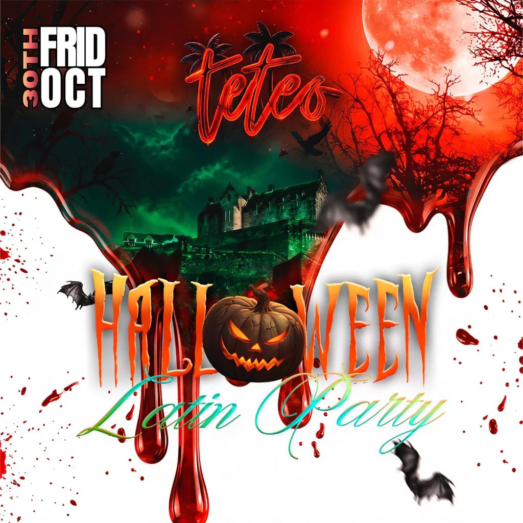 TETEO: Edinburgh Halloween Latin Party