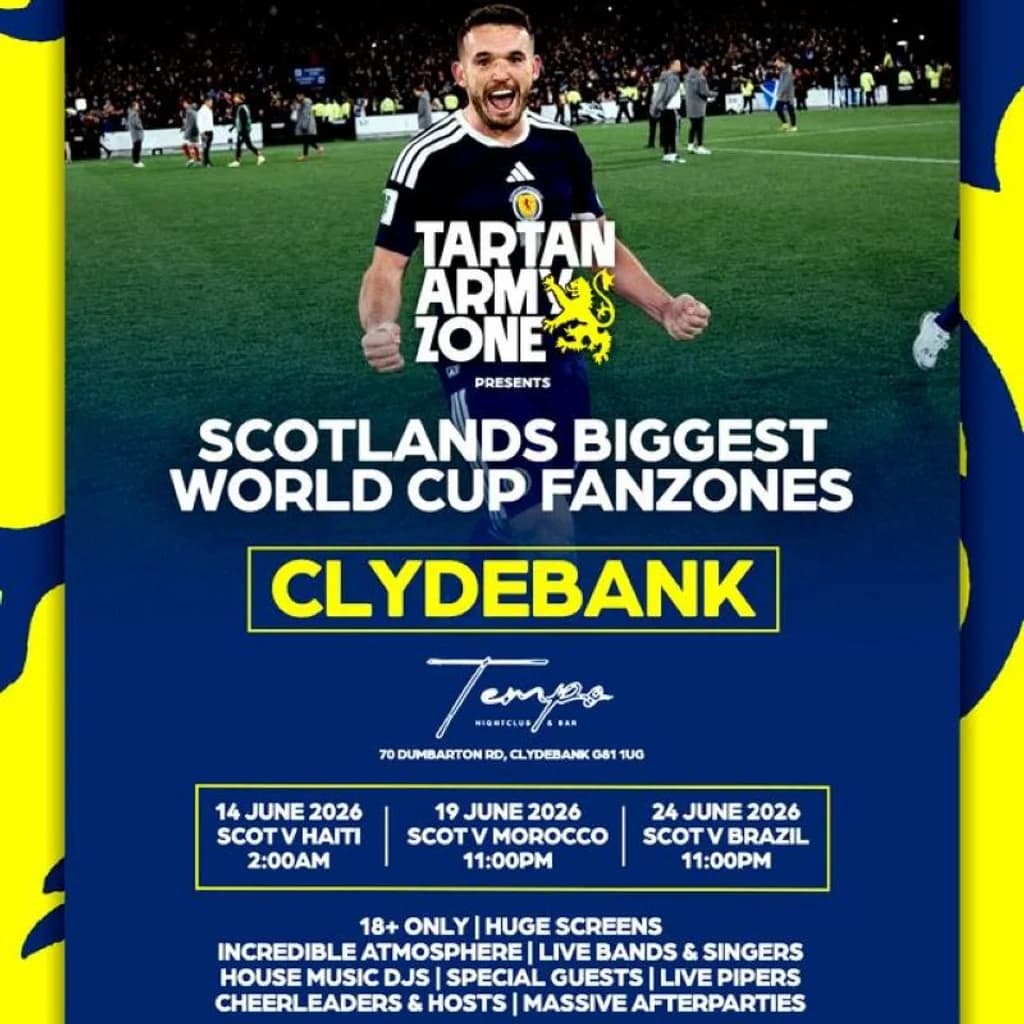 Tartan Army Zone: Scotland Vs Brazil (Clydebank) at Tempo Clydebank