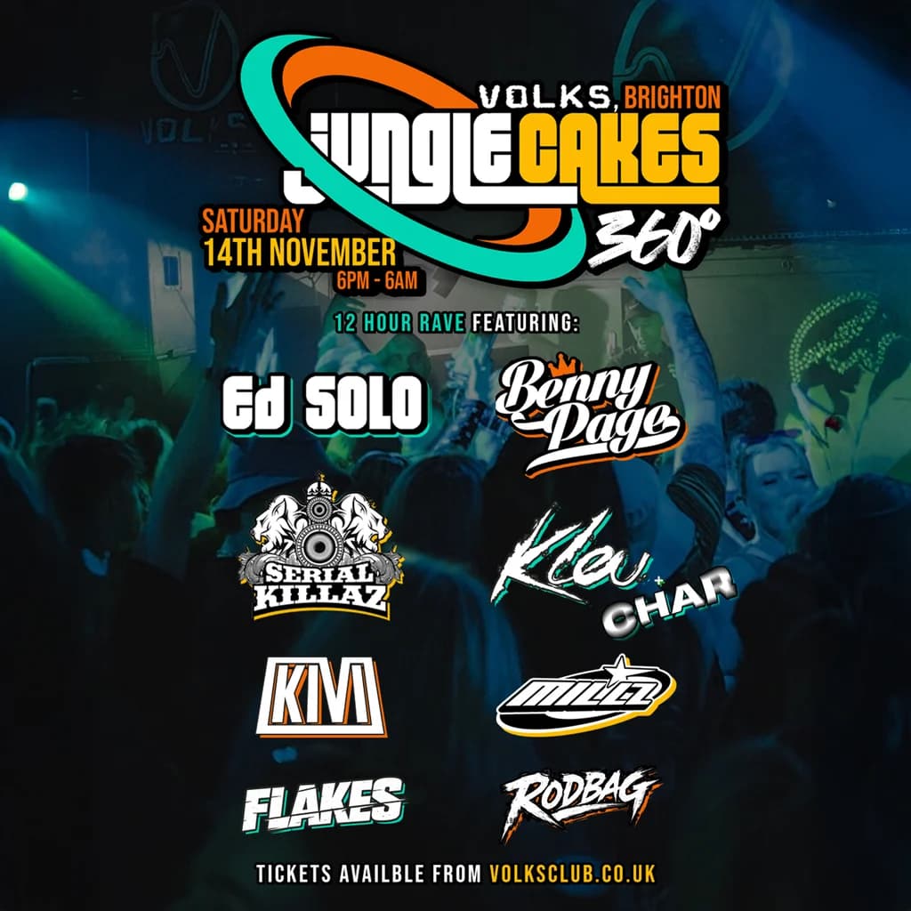Jungle Cakes - 12 hour Rave - 360
