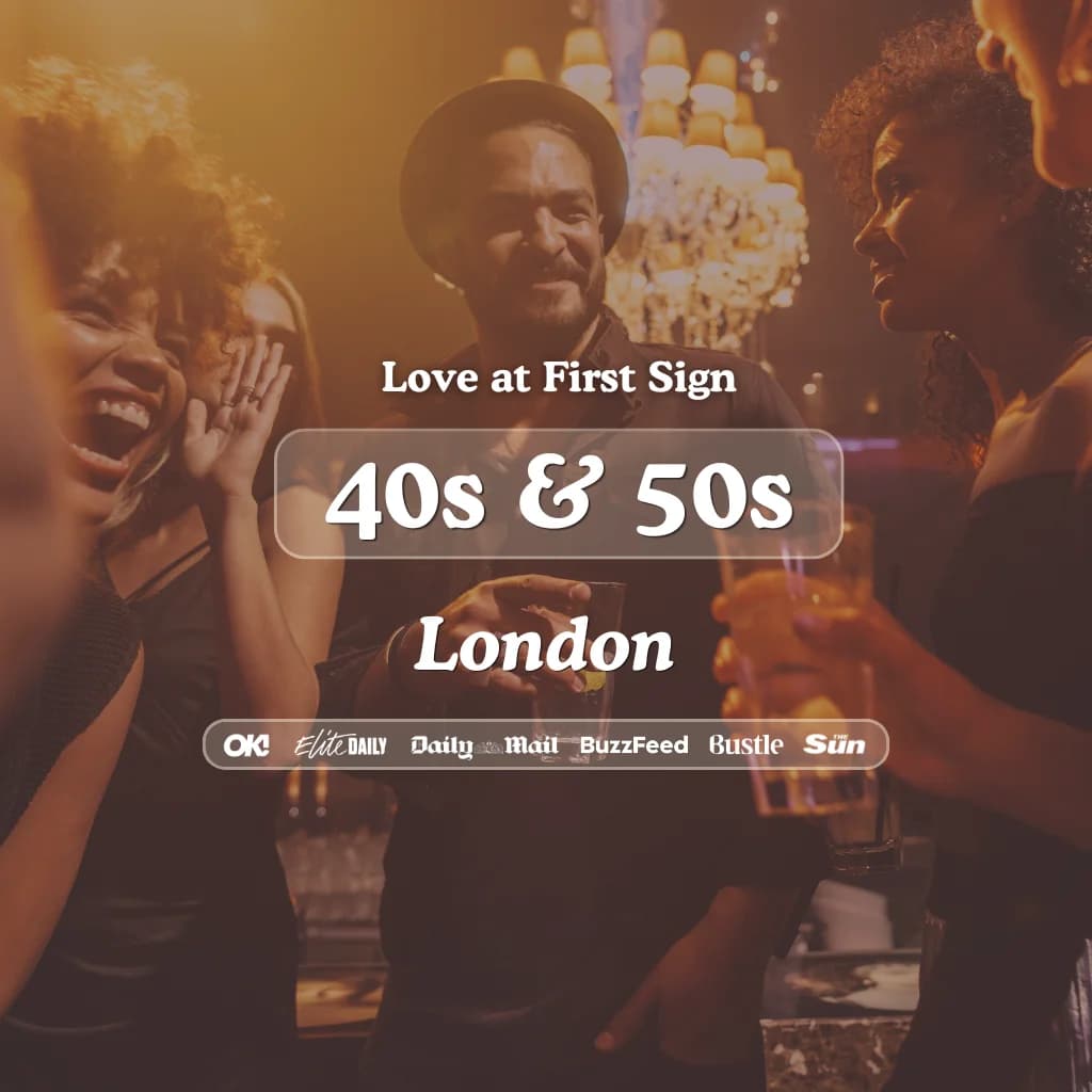 40s & 50s Singles Night at The Grove London| Love at First Sign