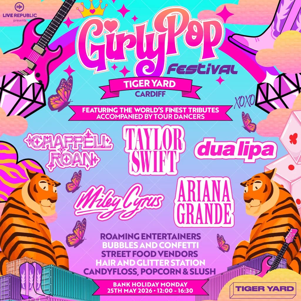 GirlyPop Live | Tiger Yard, Cardiff