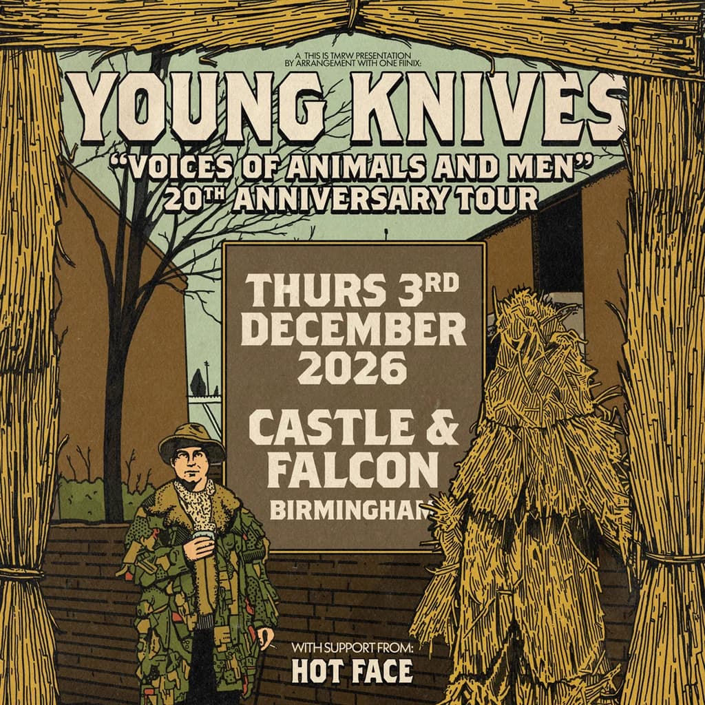 Young Knives - "Voices of Animals & Men" 20th Anniversary Tour