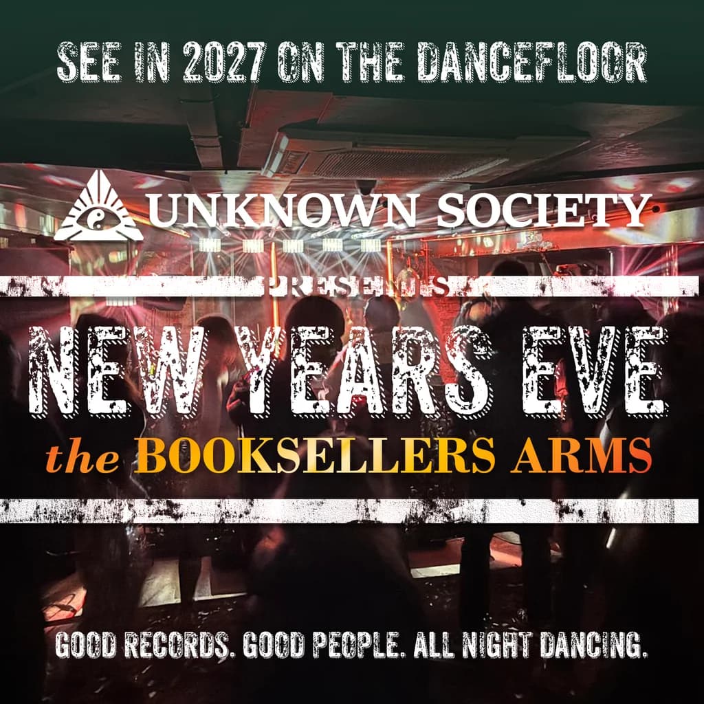 Unknown Society Presents: New Year's Eve | Funk, Disco & House