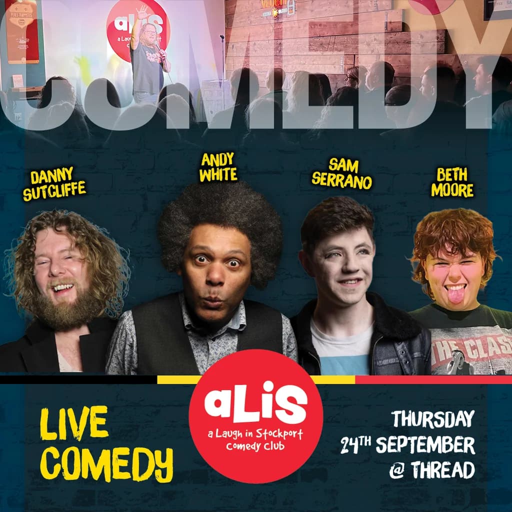 A Laugh In Stockport Comedy Club - September