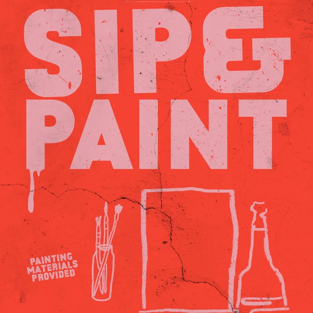 Christmas Sip and Paint at Herberts Yard