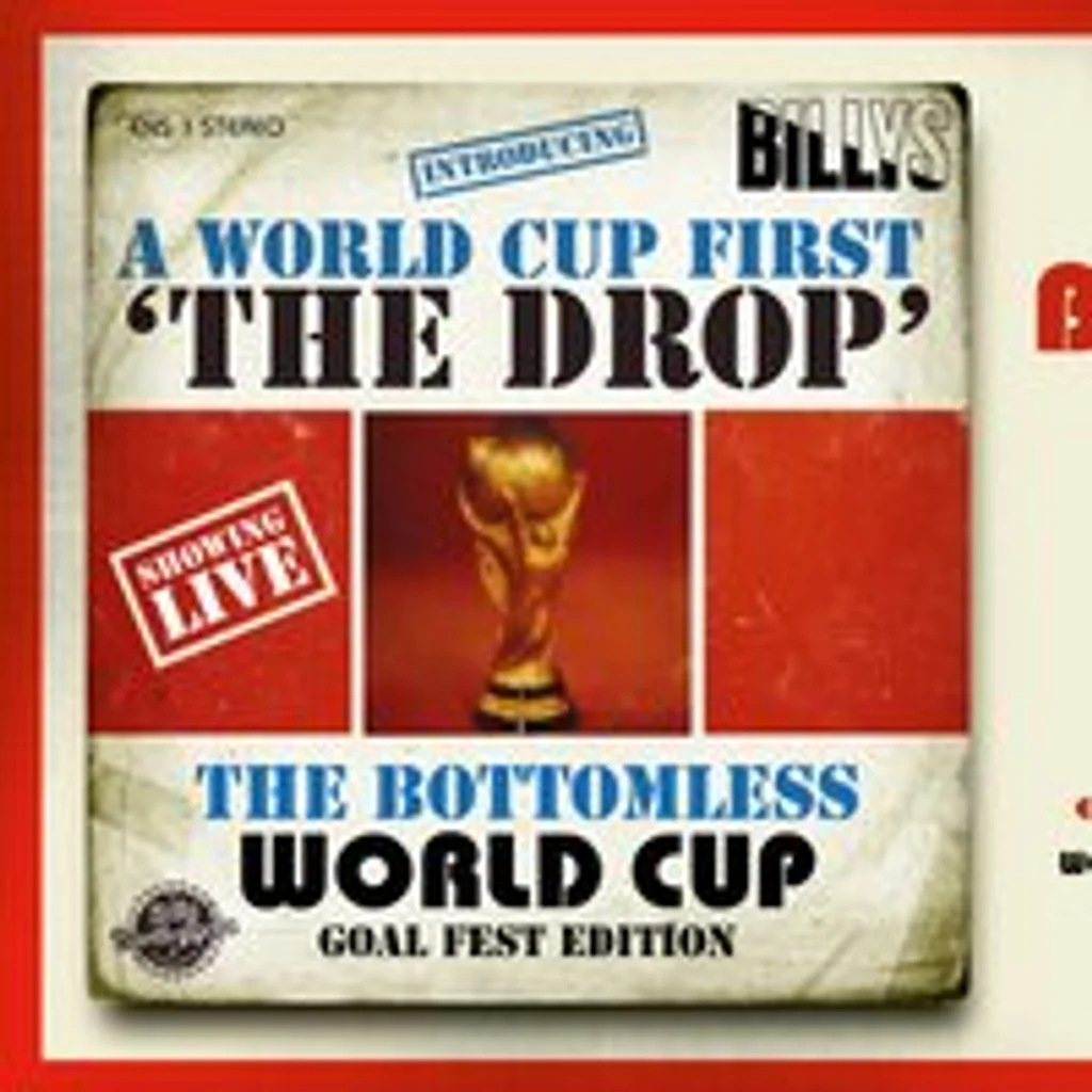 The Drop - Bottomless World Cup Action - England vs Ghana at Billy Bootleggers Nottingham