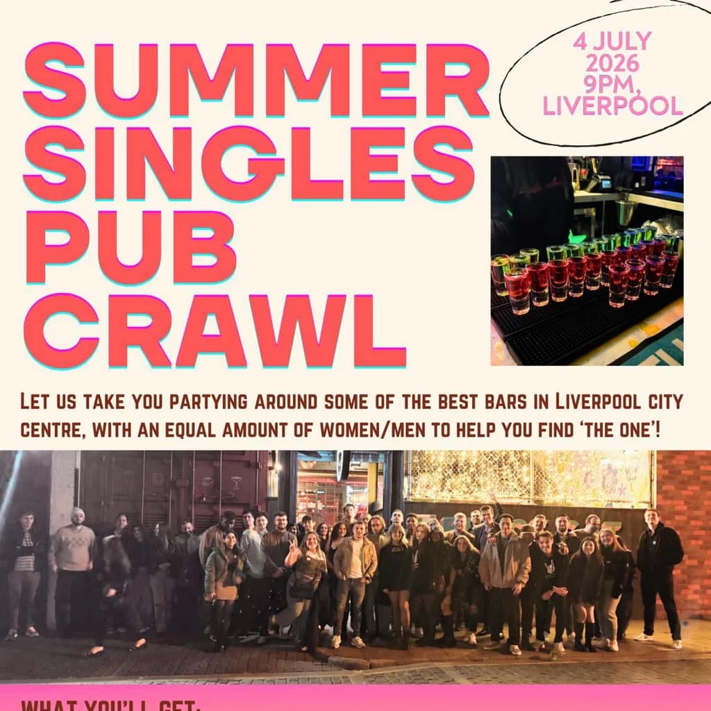 Liverpool Singles’ Pub Crawl: White Party at The Head of Steam Liverpool