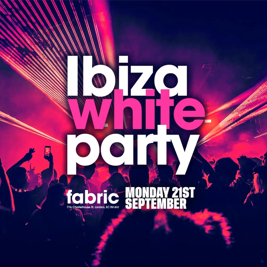 The 2026 Freshers Ibiza White Party at FABRIC!