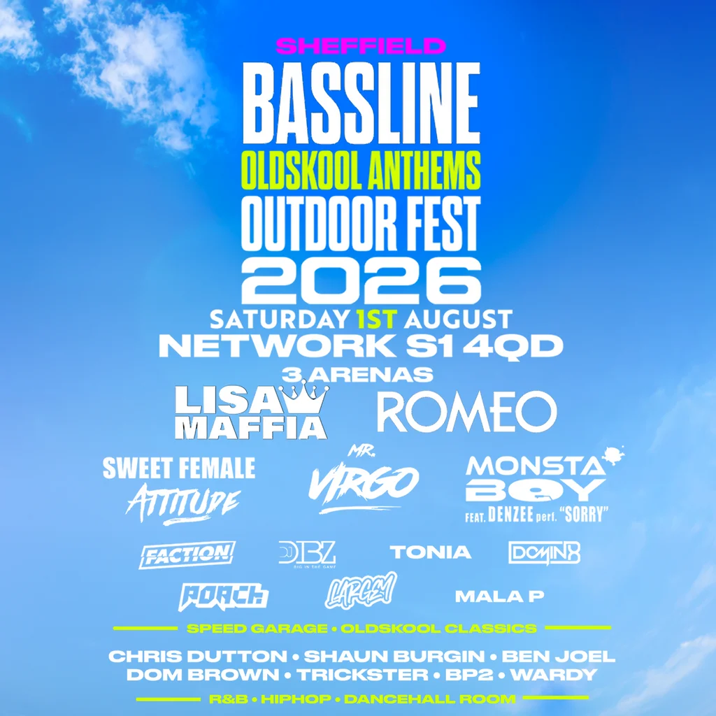 Bassline Oldskool Anthems Sheffield Outdoor Fest