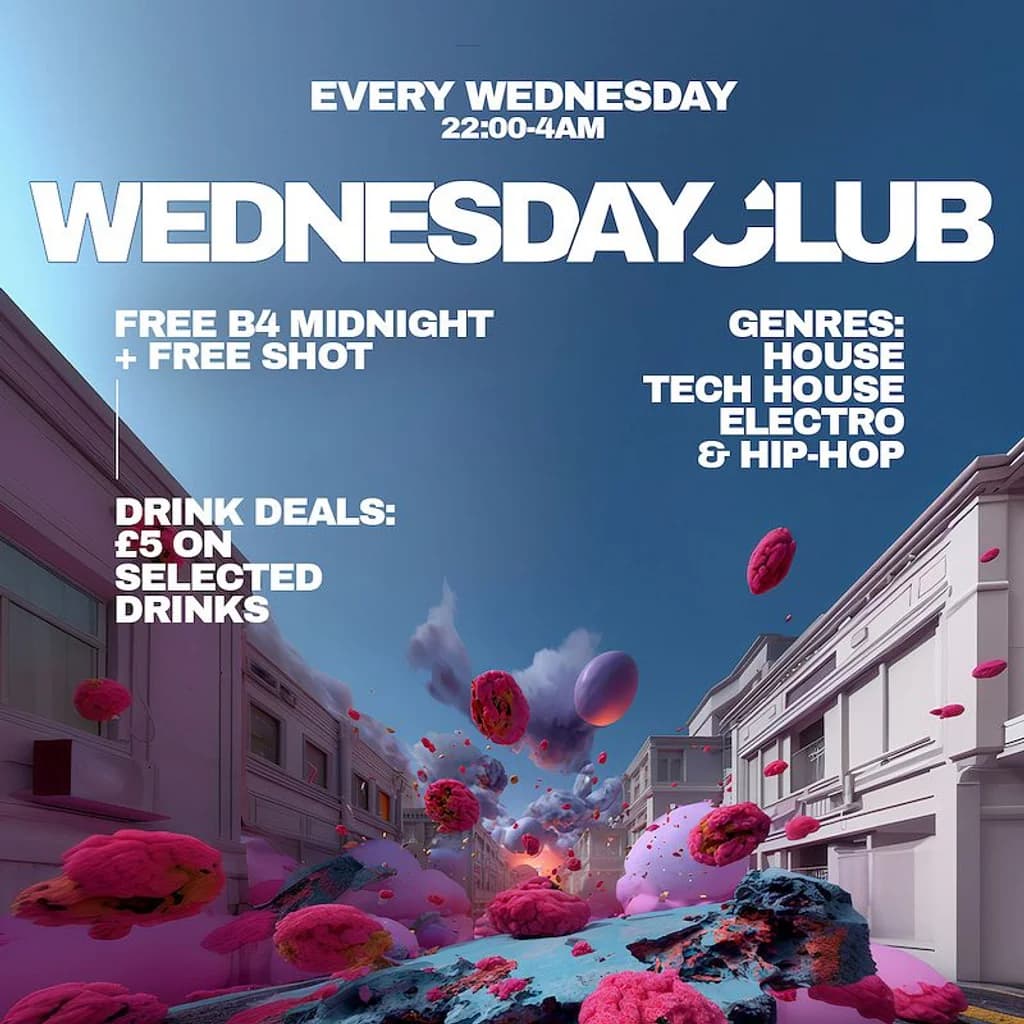 Wednesday Club: House, Tech House, Electro & Hip Hop at The Egg London