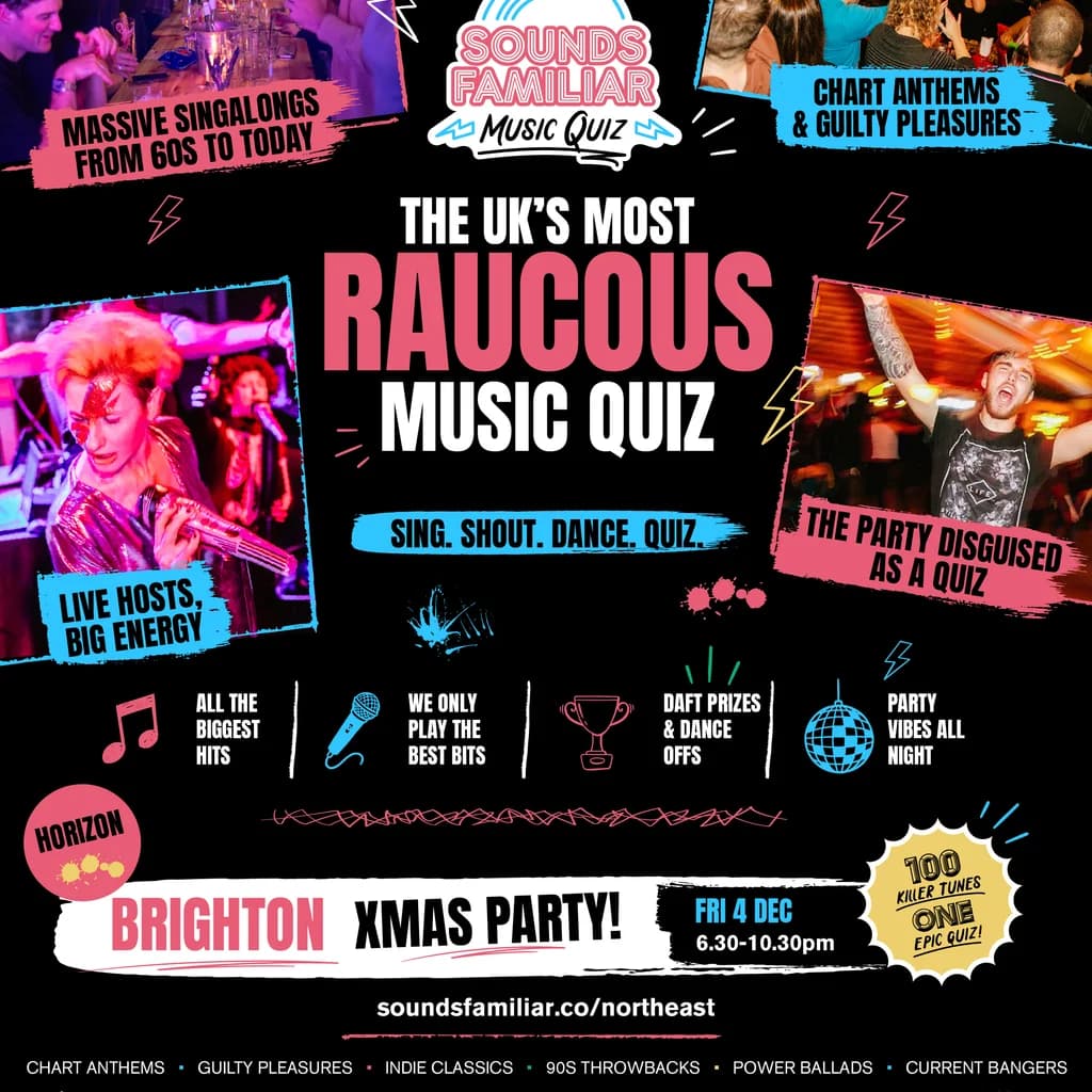 Sounds Familiar Music Quiz Christmas Party Brighton