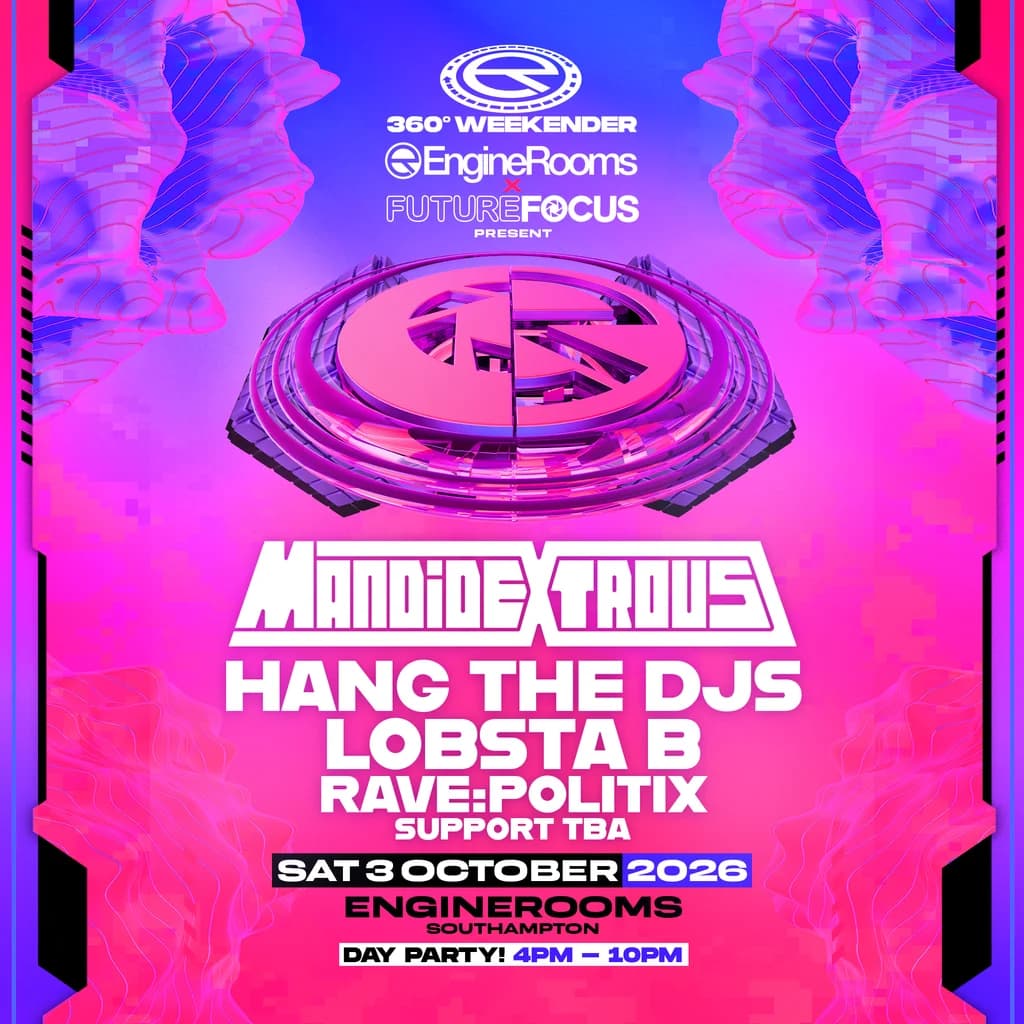 EngineRooms 360 Weekender Future Focus: Mandidextrous & More!