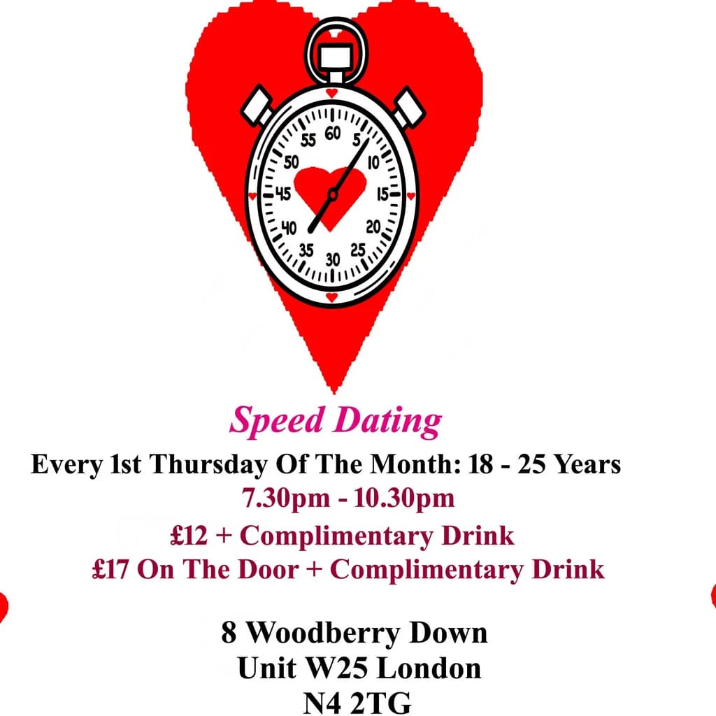 Speed Dating 18 - 25 years Thursdays at Creativity In Our Hands: Suzanne Asphall