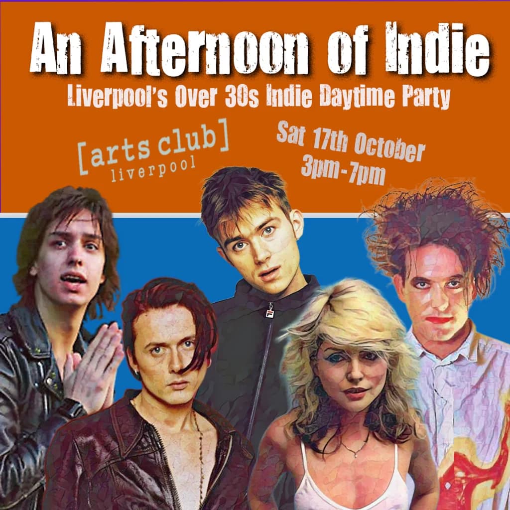 Upcoming event poster at Arts Club