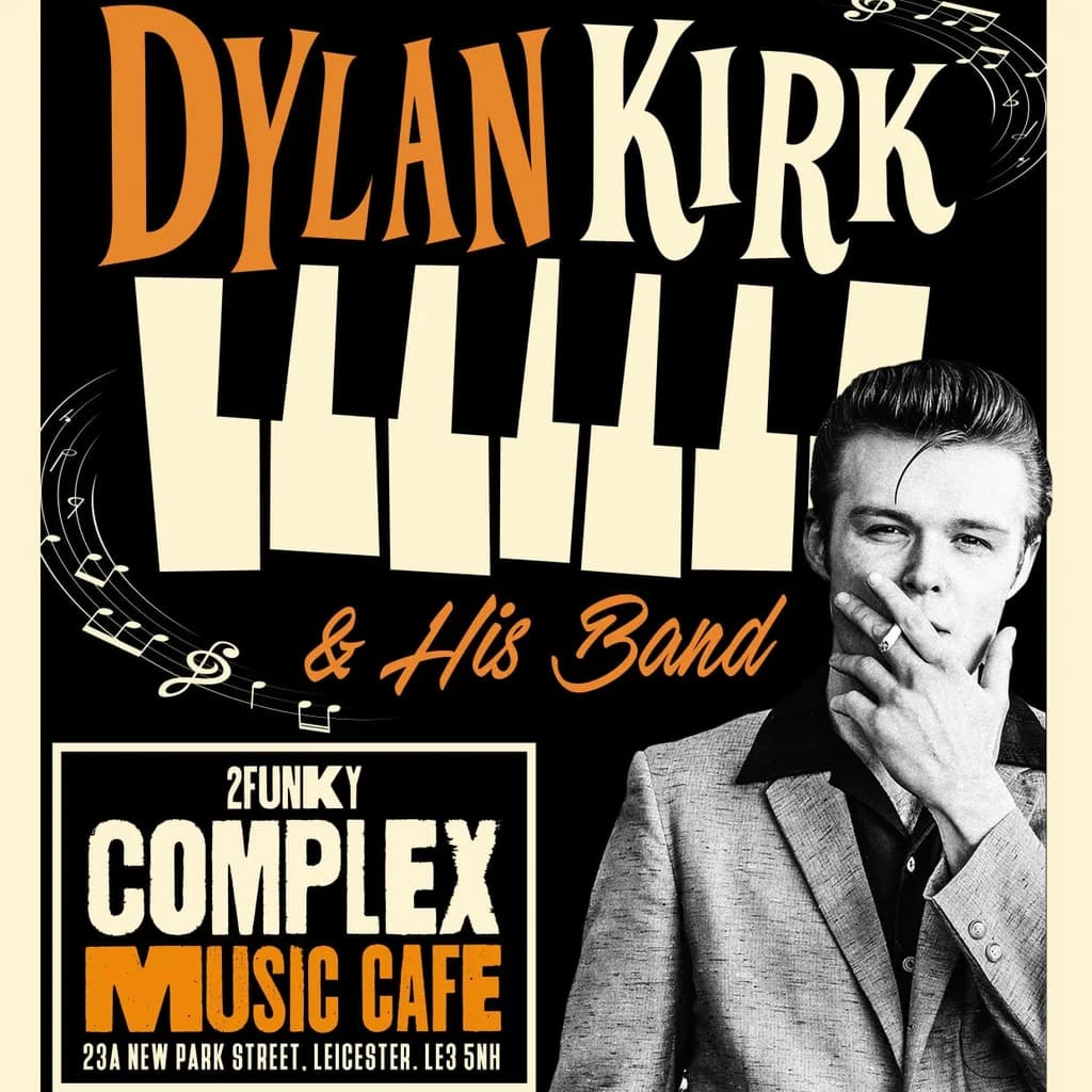 Dylan Kirk & His Band Live @ 2Funky Music Cafe
