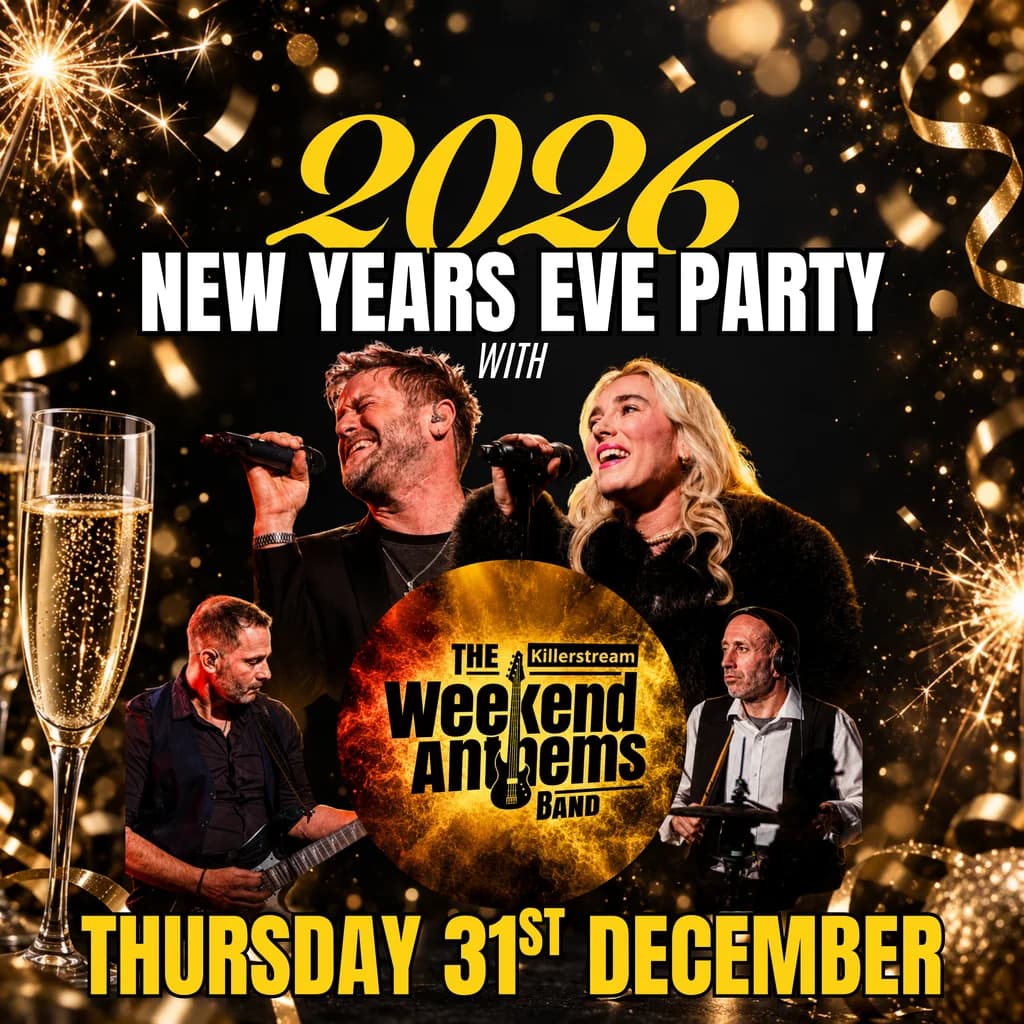 New Year's Eve Party with Killerstream, Celebrate 2026 in Style!