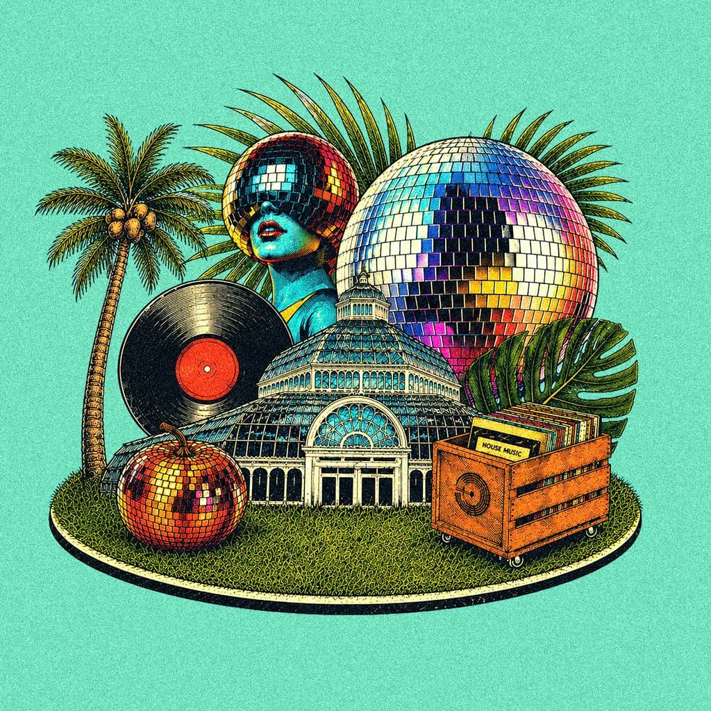 Paradisco In Sefton Park Palm House