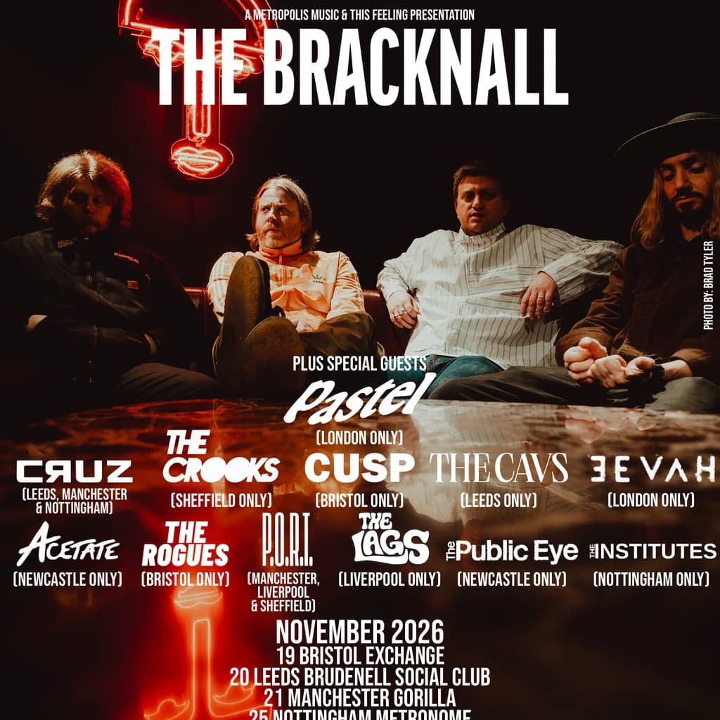 Upcoming event poster at Brudenell Social Club
