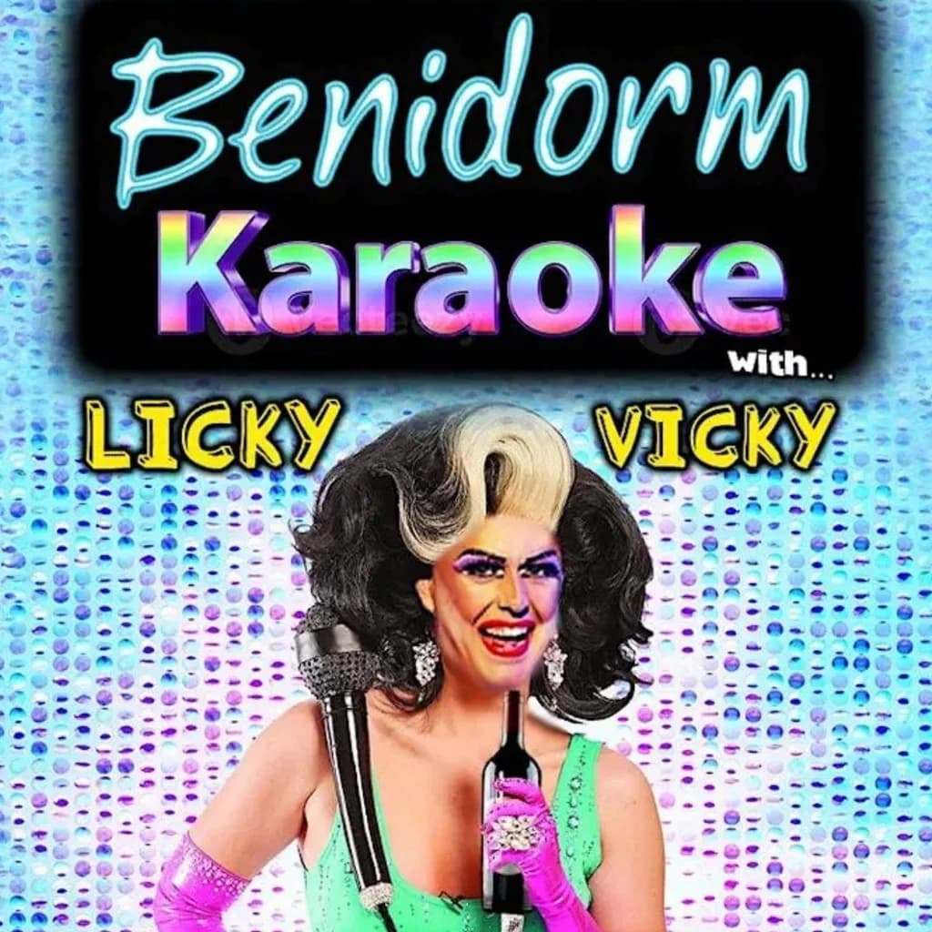 Licky Vicky Karaoke @ Benidorm Bar Every Friday