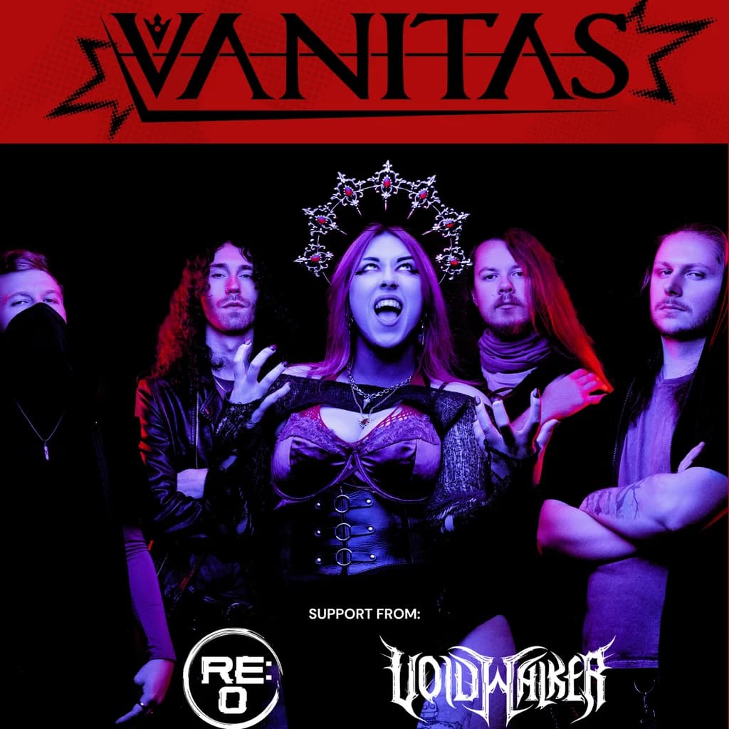Vanitas @ Firebug, Leicester. With Re:O and Voidwalker