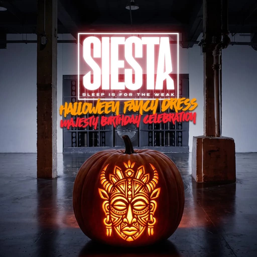 Siesta Presents - Majesty's Bday (Halloween Fancy Dress Party)