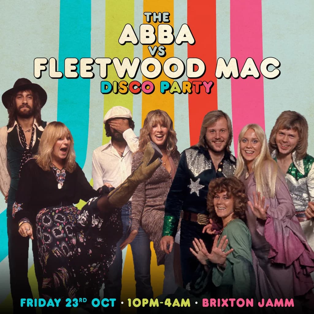 ABBA v Fleetwood Mac Disco Party