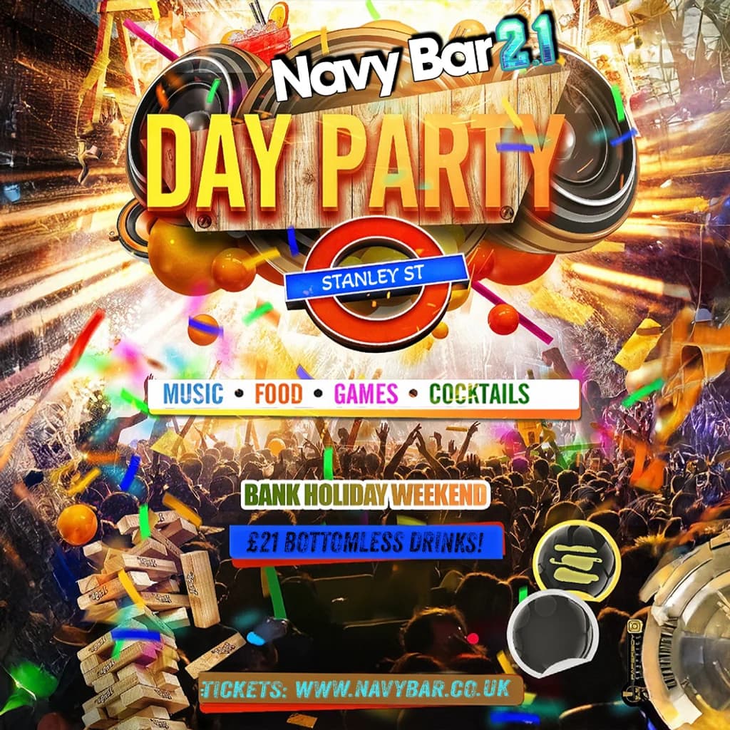 BANK HOLIDAY Day Party @ Navy Bar, Liverpool