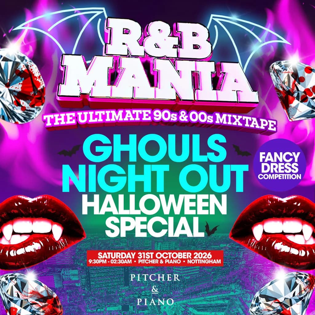 RNB MANIA| Nottingham's Halloween R&B Party!