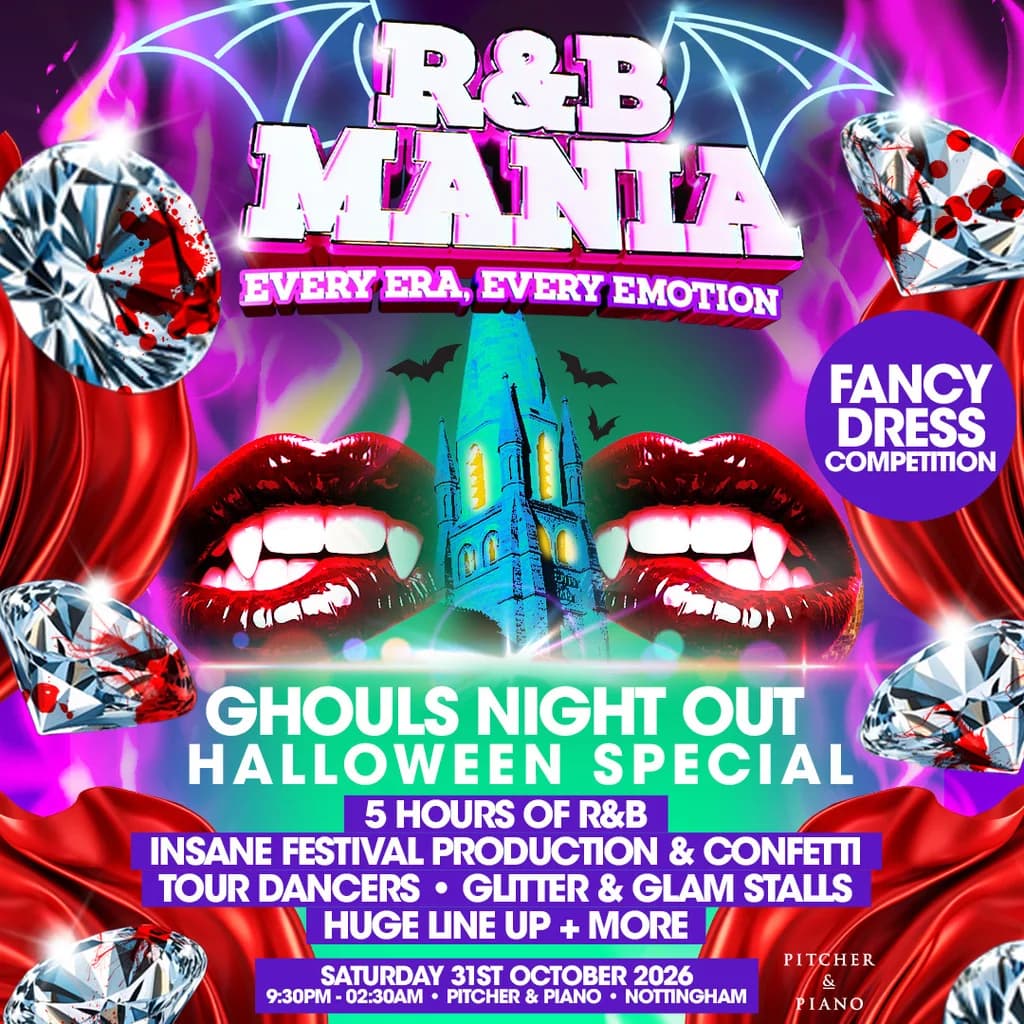 RNB MANIA| Nottingham's Halloween R&B Party!