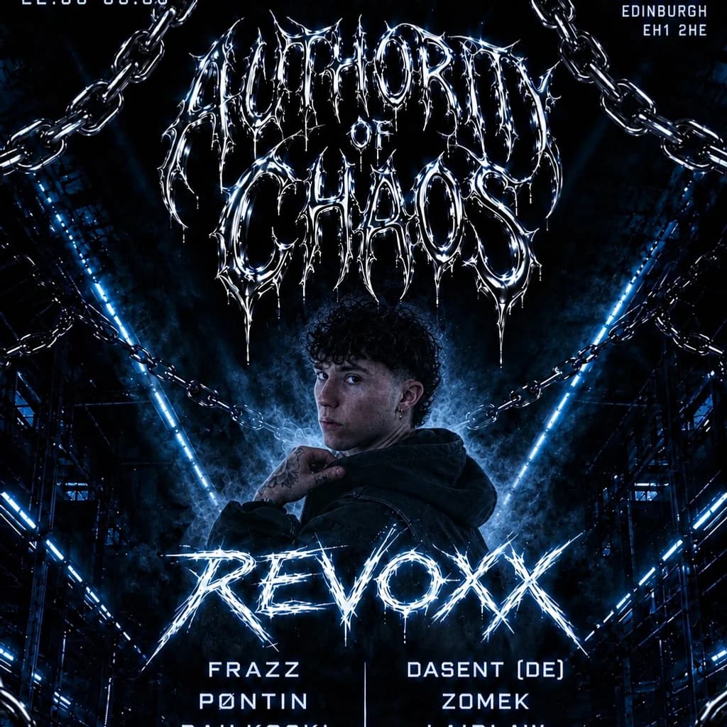 BRA Events Presents: Authority of Chaos
