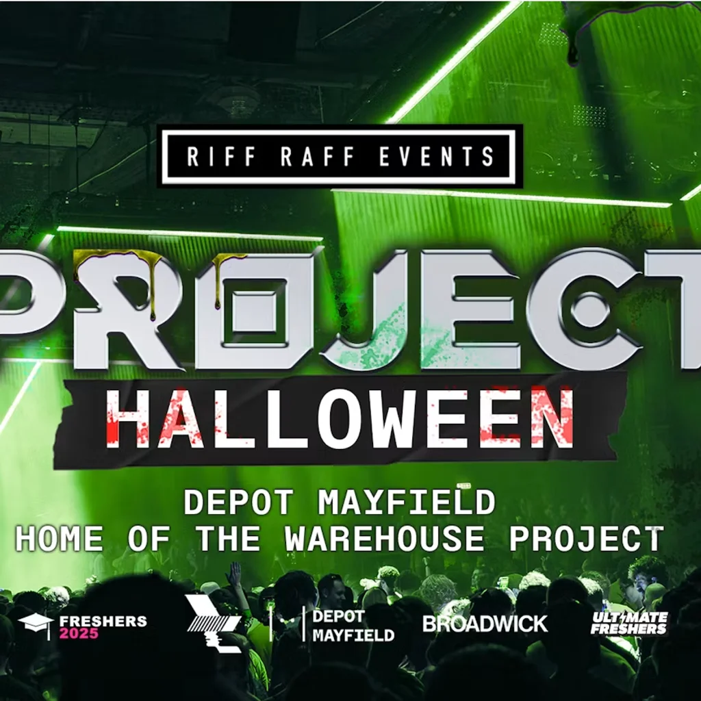 Upcoming event poster at Mayfield Depot