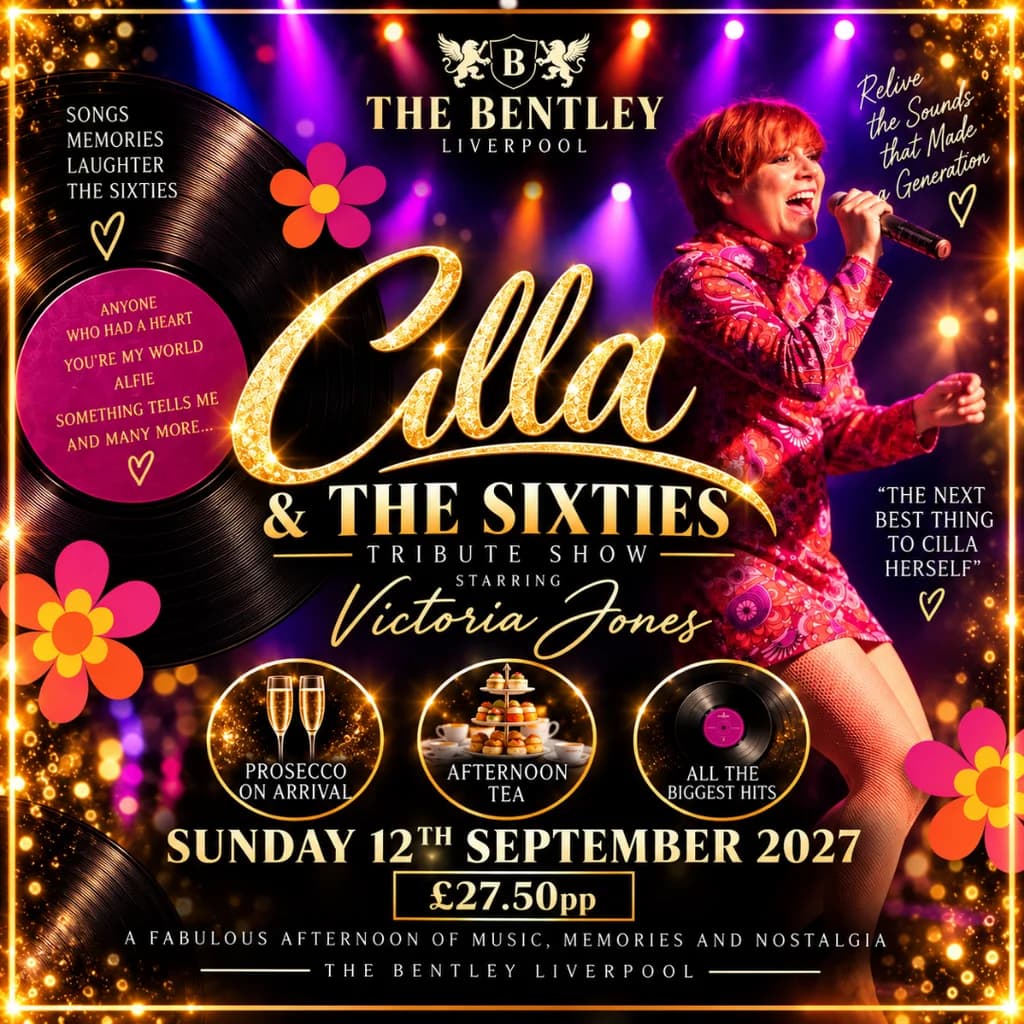 CILLA & THE SIXTIES The Ultimate Feel-Good Tribute Show