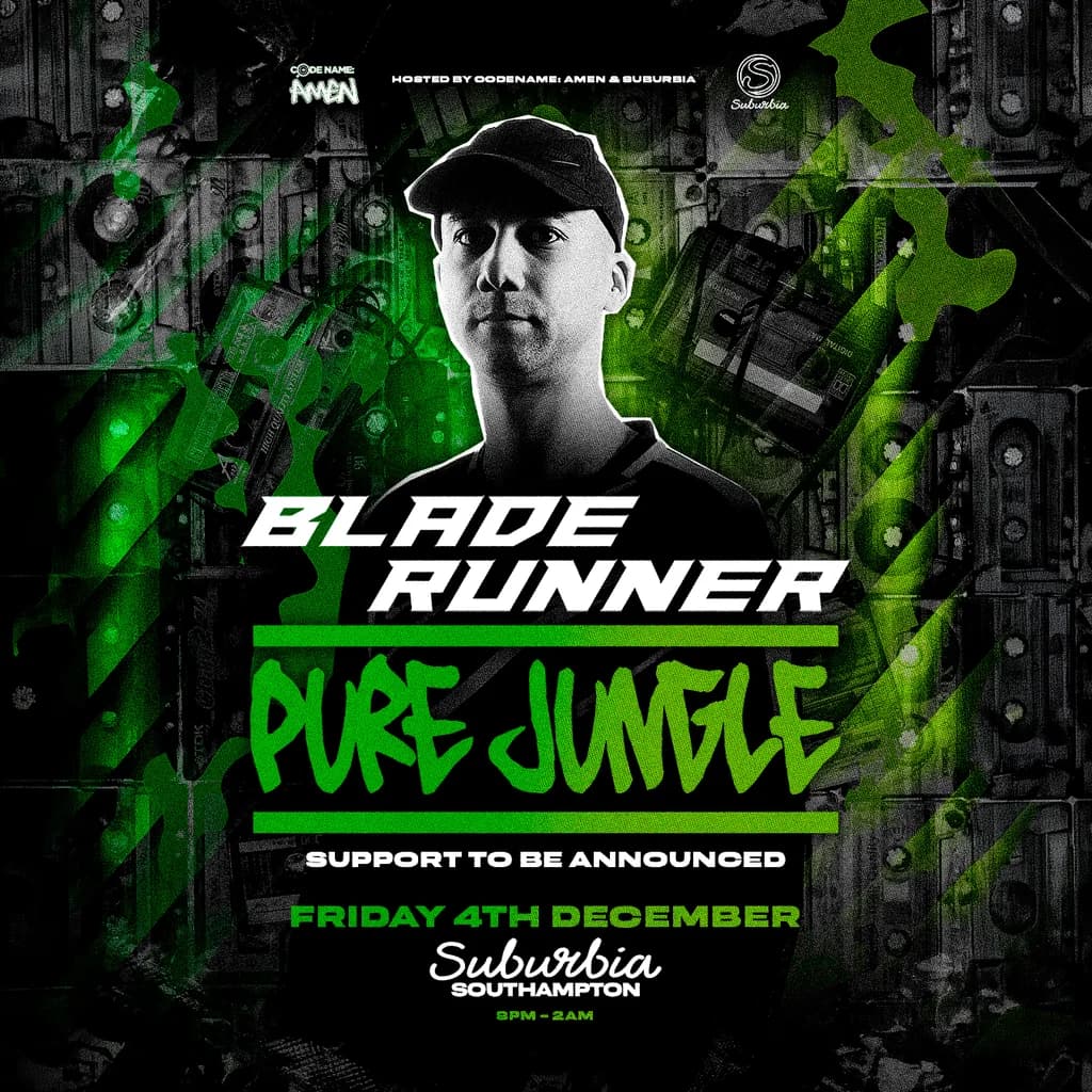 Suburbia & CodeName Amen Presents: Bladerunner Pure Jungle