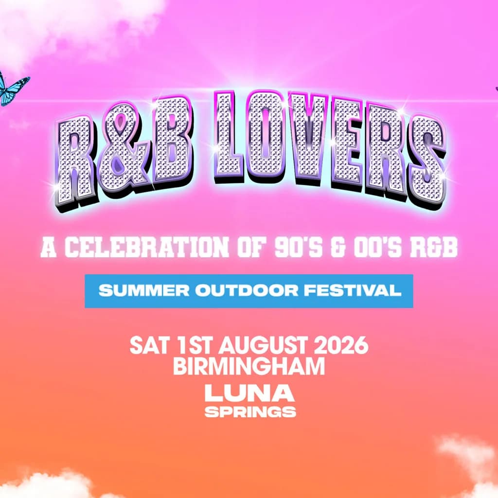 R&B Lovers - Saturday 1st August - Luna Springs