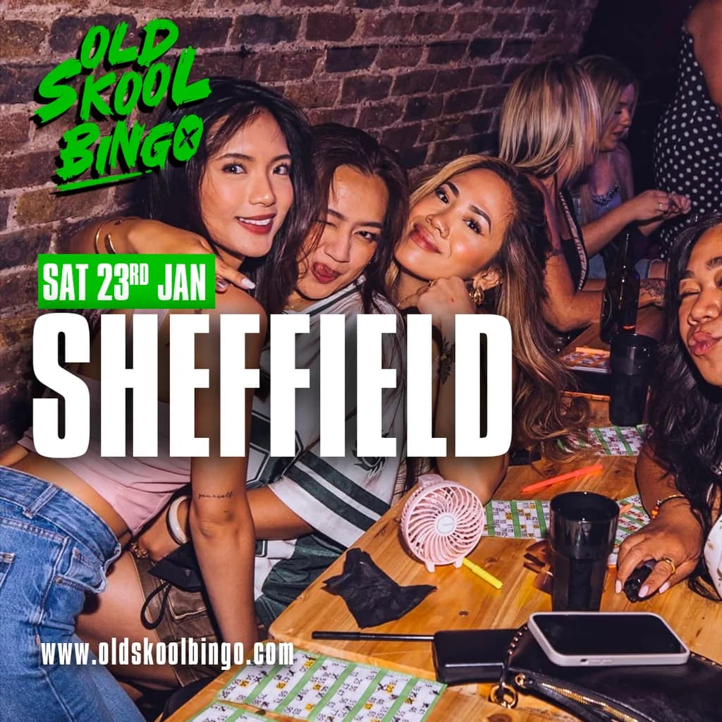 Old Skool Bingo Sat 23rd January Sheffield