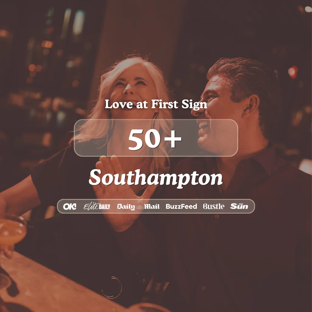 50+ Singles Night @ Turtle Bay Soton| Love at First Sign
