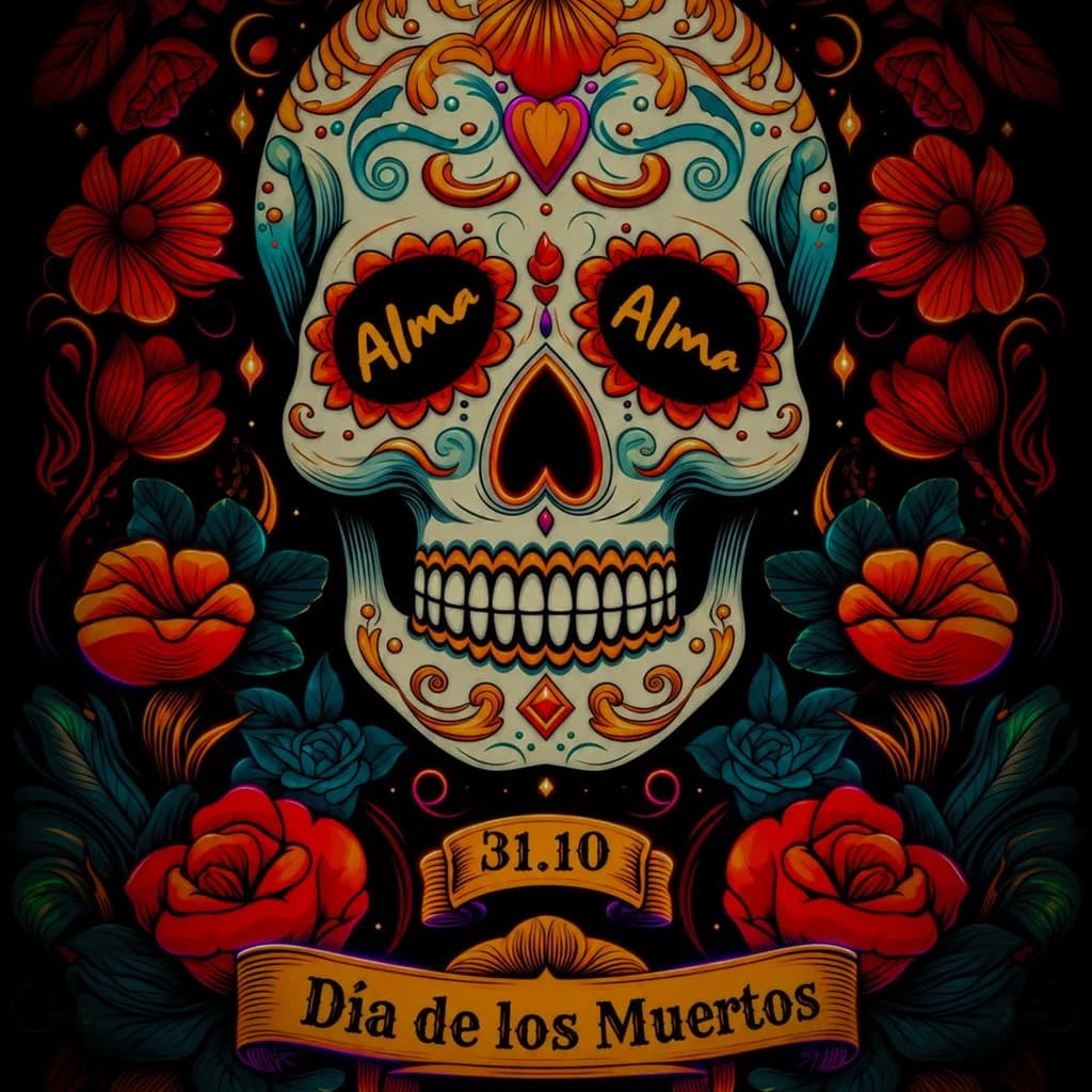 Alma - Halloween DÍA DE LOS MUERTOS