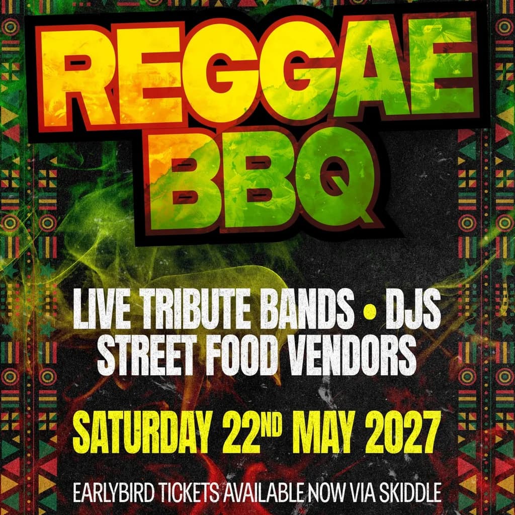 Reggae BBQ 2027: Live Reggae, Caribbean Food & DJs