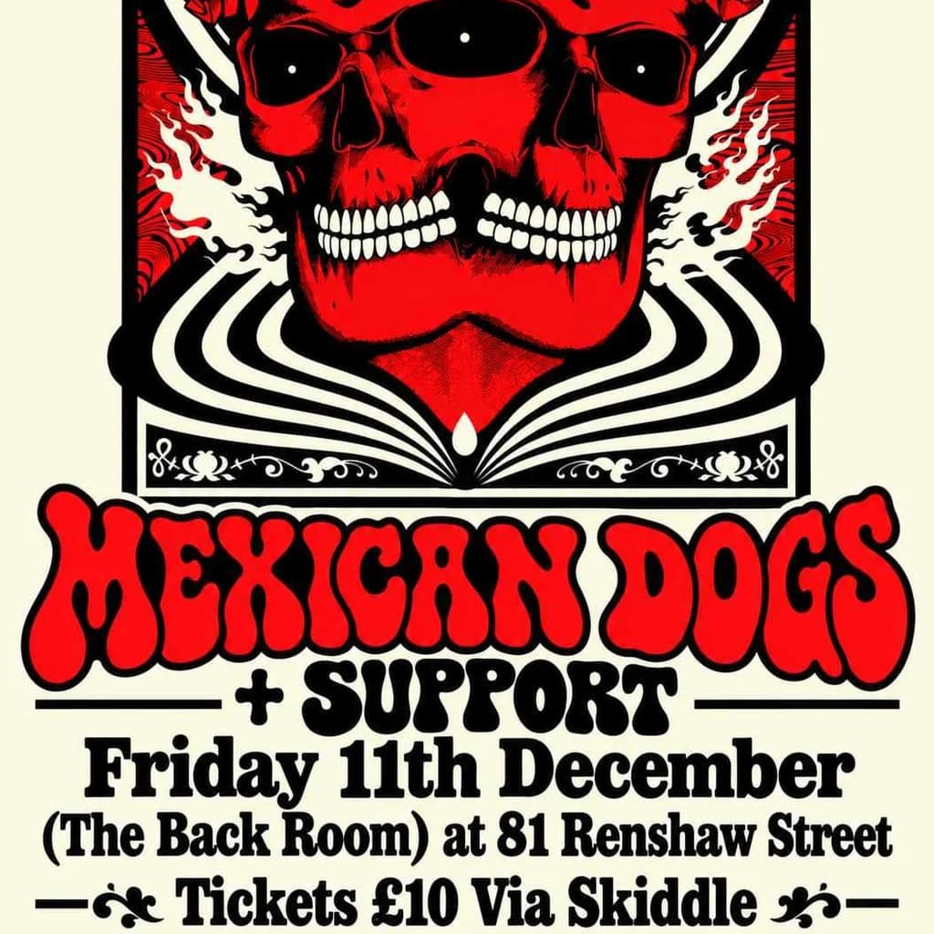Mexican Dogs live in The Backroom at 81 Renshaw