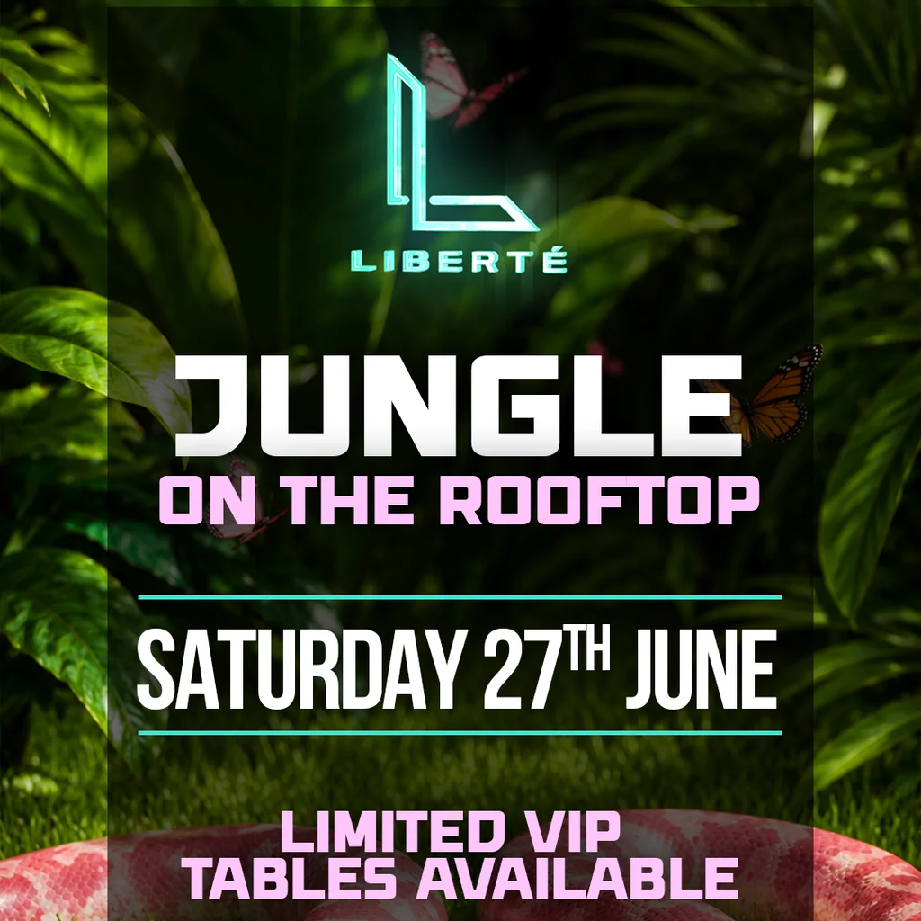 Jungle Diaries on Liberte Rooftop