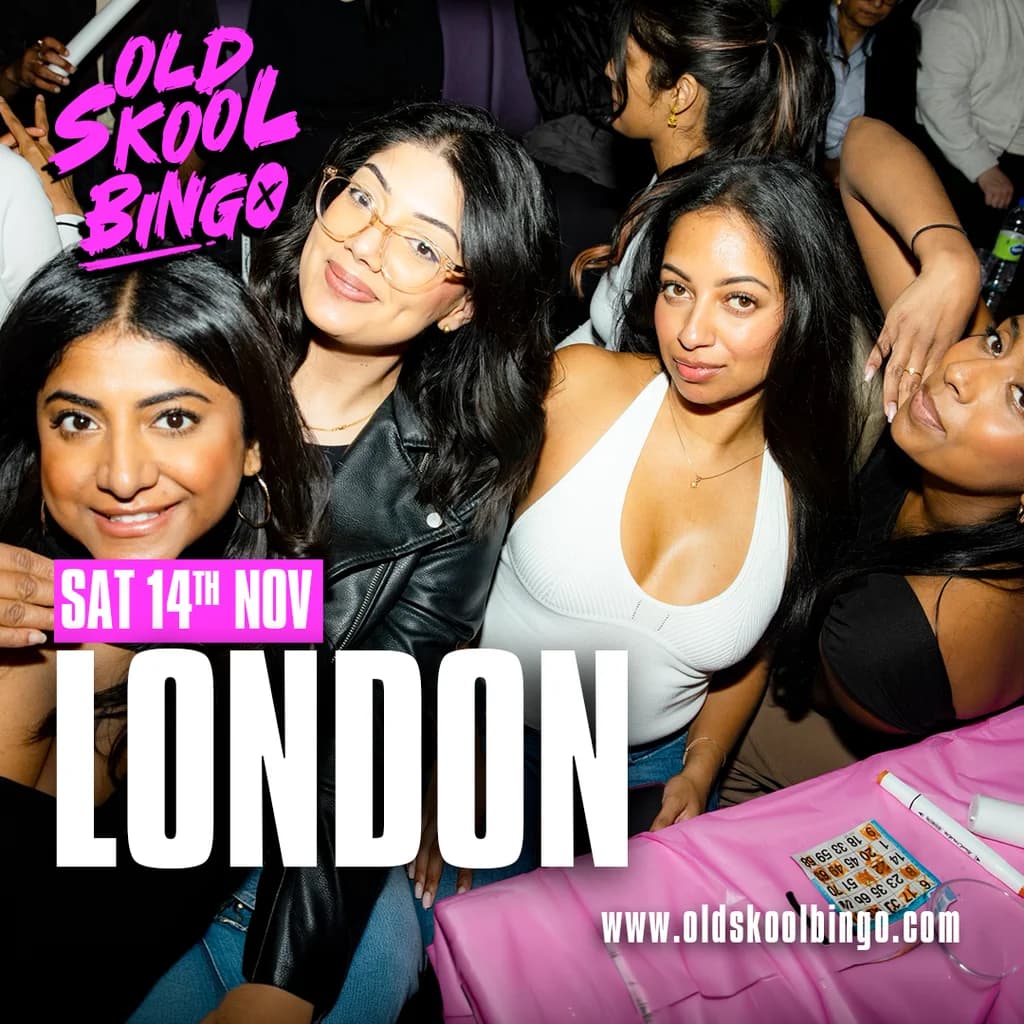 Old Skool Bingo Sat 14th Nov London