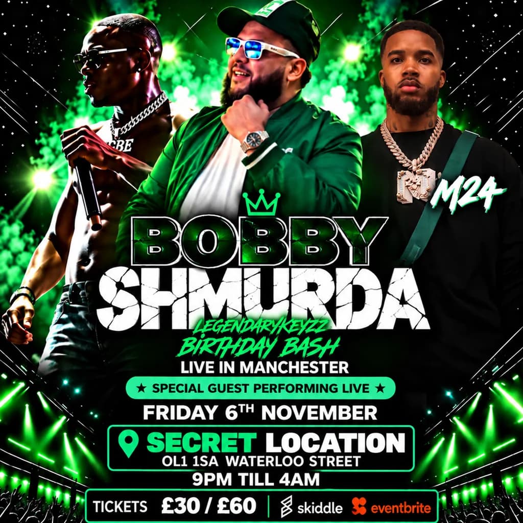 Bobby Shurmda X Legendarykeyzz X M24 Birthday Takeover