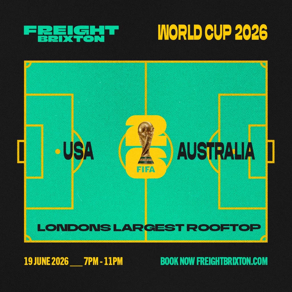 World Cup Showdown: USA v Australia Live Screening at Freight Brixton