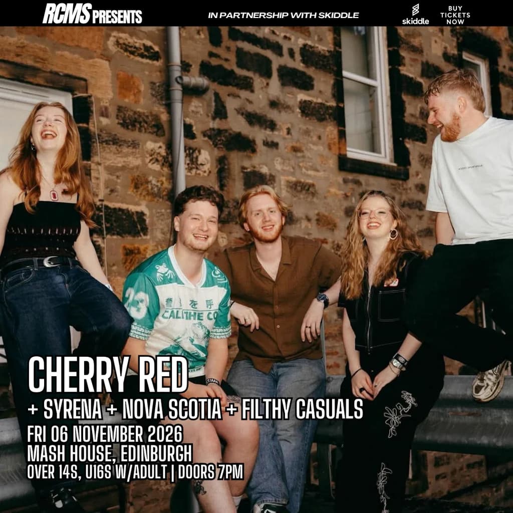 Cherry Red, Syrena, Nova Scotia, Filthy Casuals