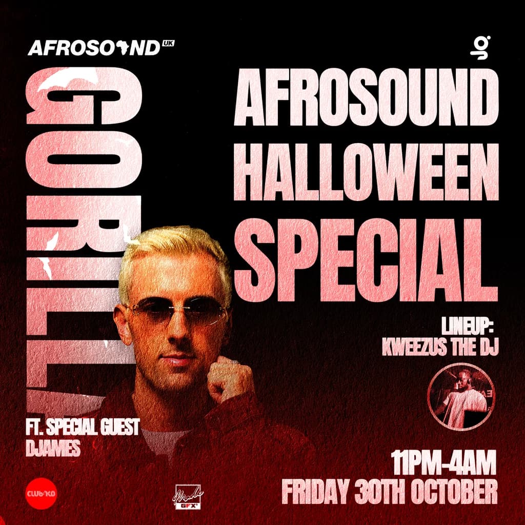 Afrosounds Halloween: DJames + Support
