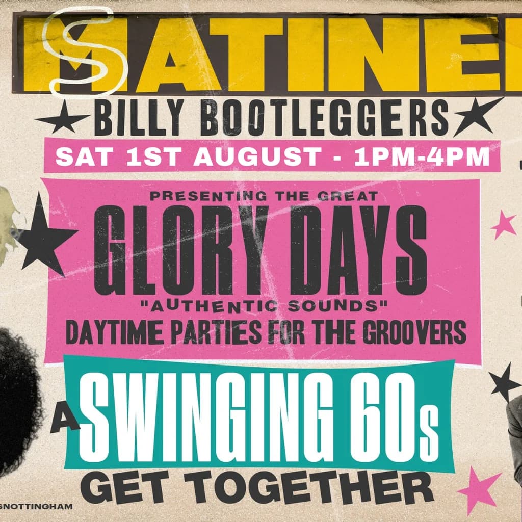 GLORY DAYS - A Swinging 60s Get Together