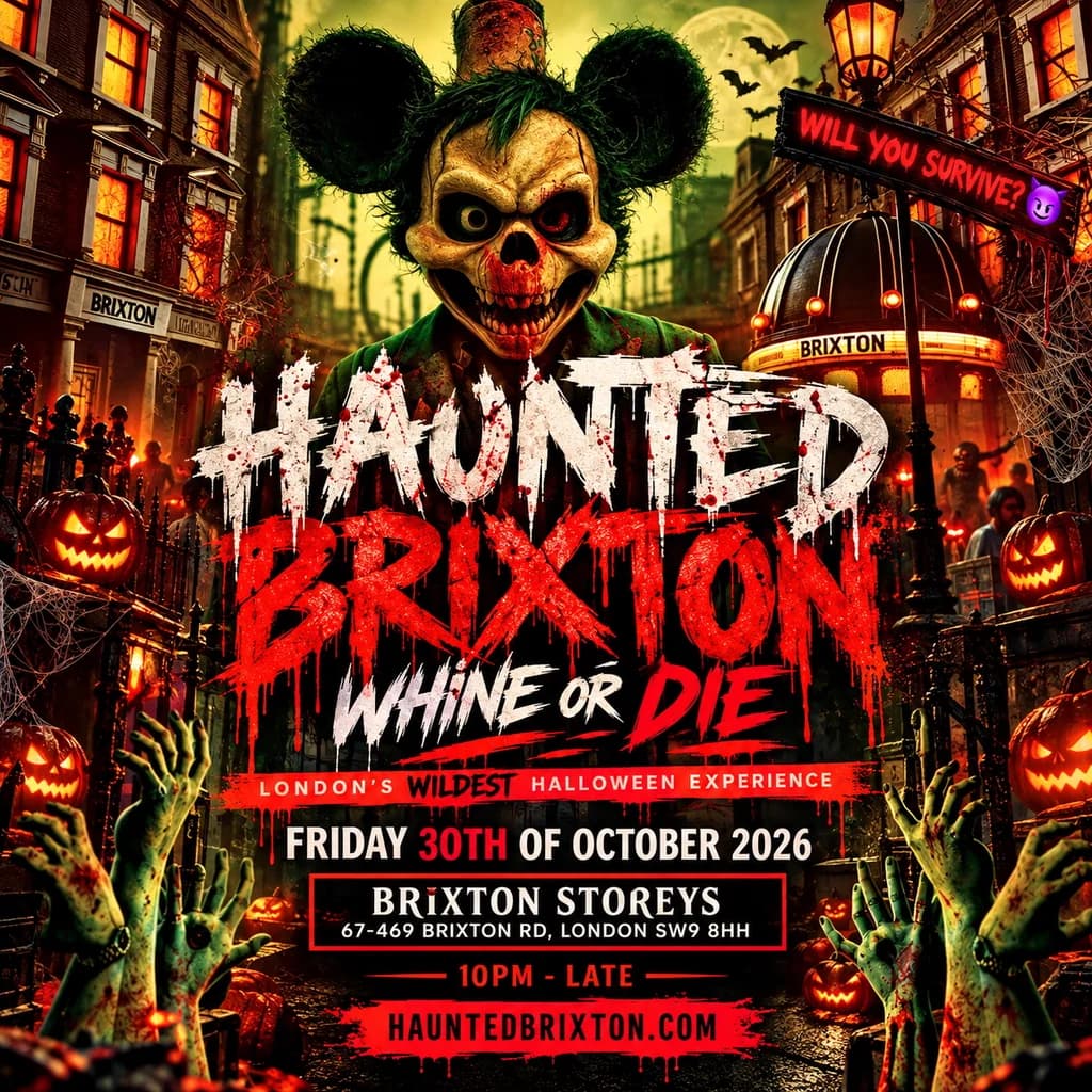 HAUNTED BRIXTON - Brixton's Biggest Halloween Experience