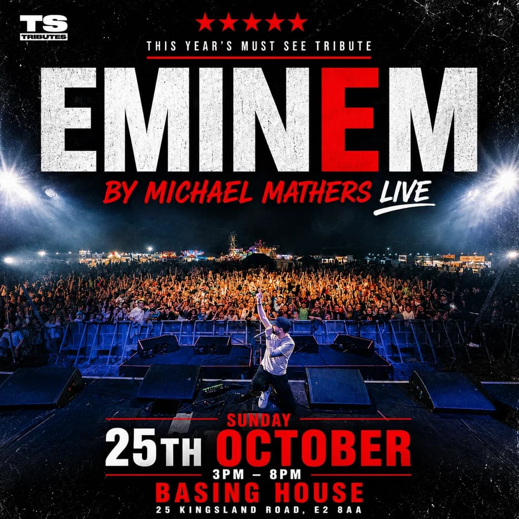 Michael Mathers The Ultimate Eminem Tribute Live at Basing House