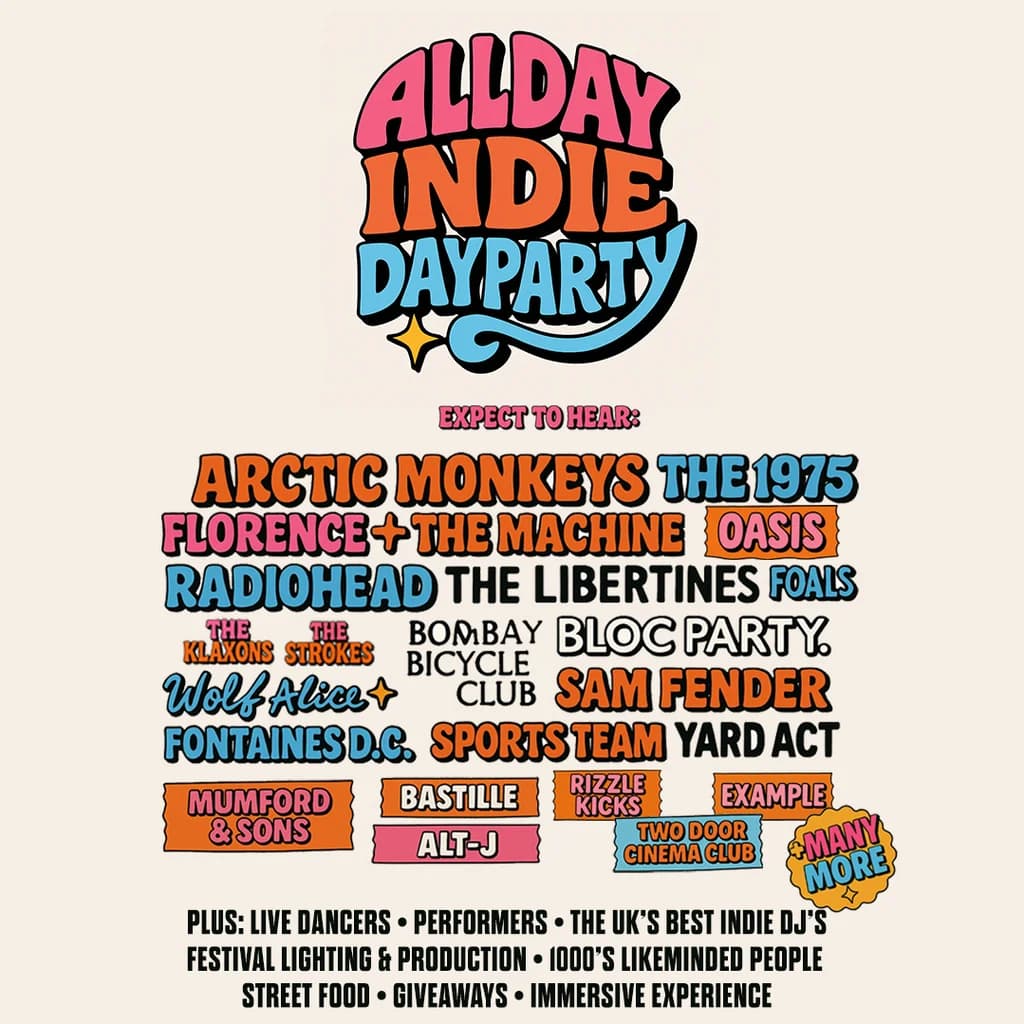 Allday Indie Indoor Festival - Liverpool
